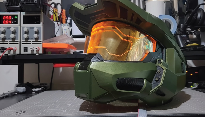 This Halo ‘Mjolnir’ Helmet Is 3D Printed From Metal and ‘Fully Functional’